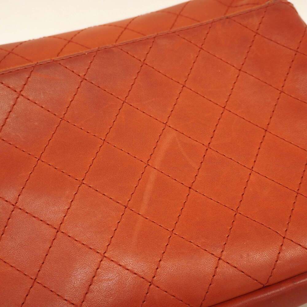 CHANEL Red Leather Shoulder Bag - Picture 7 of 15